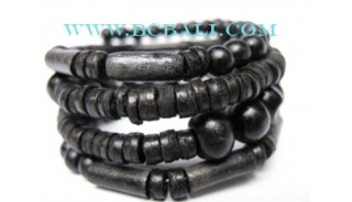 Woman Fashion Handmade Wooden Beads