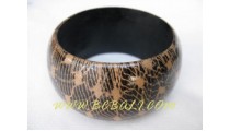 Wooden Bangle Painted