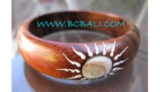 Wooden Bangles Nautilus Jewelry