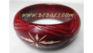 Wooden Carved Bangle