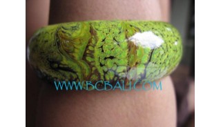 Wooden Painting Bracelets