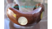 Wooden Seashells Bangles Ladies