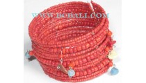 Beaded Jewelry Coral Bracelets