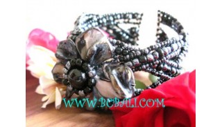 Beads Bracelets With Shell