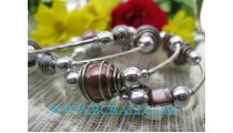 Beads Bracelets With Stainless Steel