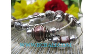 Beads Bracelets With Stainless Steel