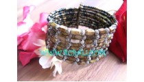 Bracelets By Stone And Bead