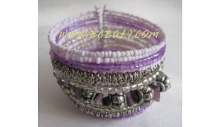 Casual Woman Beads Bracelets