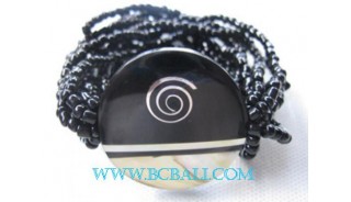 Fashion Beads Bracelet With Shells
