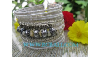 Natural Bead Bracelet Design