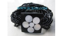 Sea Shell Bracelet With Beads