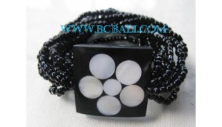 Sea Shell Bracelet With Beads