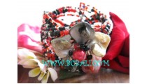 Shell Combination Beads Bracelet