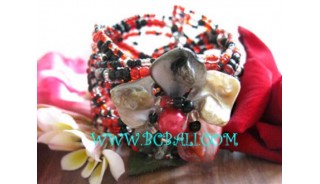 Shell Combination Beads Bracelet