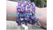 Stone Purple Bracelet