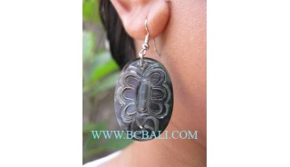 Animal Shells Carved Earring