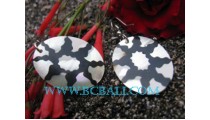 Bali Shell Tattoo Earrings