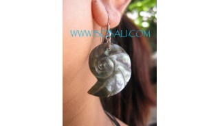 Carved Fashion Shells Earrings