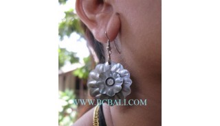 Floral Shells Earrings Fashion Accessories