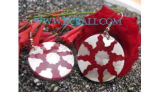 Hand Tattoo Shell Earring