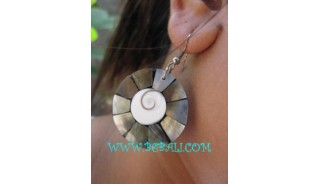 Mop Shells Nautilus Earrings