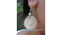 Mother Of Pearls Stainless Shells Earrings