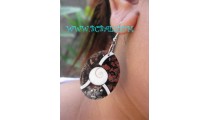 Resin Shells Nautilus Earrings Fashion