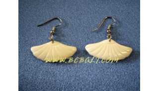 Sea Shells Carving Earrings