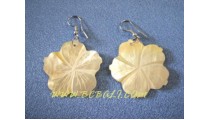 Seashell Carving Earrings