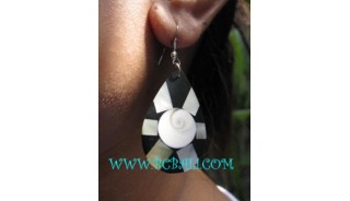 Seashells Nautilus Earrings Tears