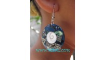 Seashells Pawa Red Coral Earring