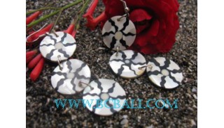 Shell Tattoo Earrings Triple