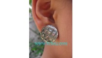 Shells Accessories Carving Craft Shells Earring