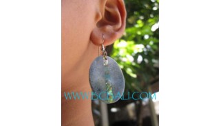 Stone Resin Earrings