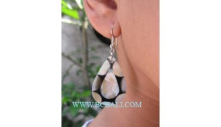 Tears Seashells Earrings Mozaik