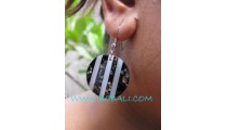 Zebra Ladies Shells Earring Accessories