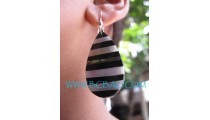 Zebra Shells Earrings