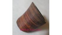 Fashion Wooden Finger Rings Handmade