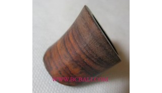 Fashion Wooden Finger Rings Handmade