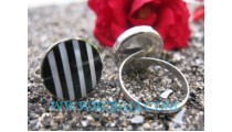 Lady Finger Rings Sea Shell Resin