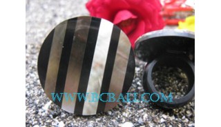 Mother Of Pearl Finger Rings Resin