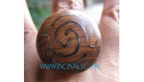 Natural Unique Wood Finger Ring