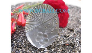 Sea Shell Carving Rings