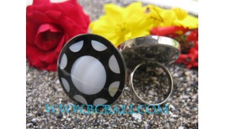 Sea Shell Rings With Stainless