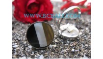 Stainless Finger Rings Shell