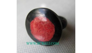 Woman Coral Finger Rings