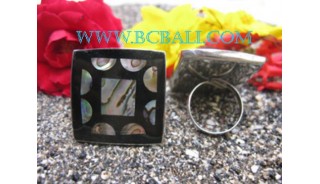 Woman Steel Finger Shell Rings