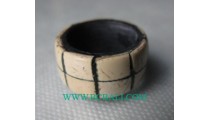 Wooden Coco Woods Resin Rings