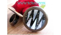 Wooden Finger Rings For Women