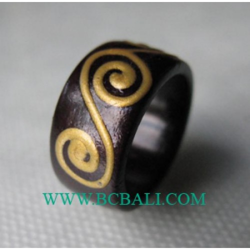 Wooden hotsell finger rings